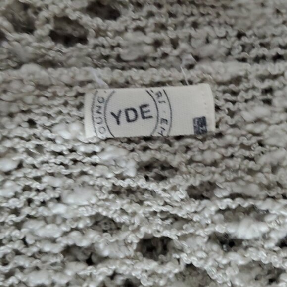 YDE Soft Non-itch Honeycomb Knit Boatneck Wool Blend Sweater - Picture 14 of 15